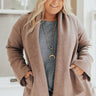 Strut The Streets Jacket In Brown Curves Image - 1