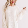 Dream On Knit Sweater In Ivory Image - 1