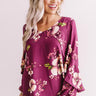 Day Trip In Dallas Floral Shift Top Image - 1