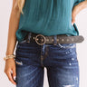 Close Up Ready Faux Leather Belt In Black Image - 1