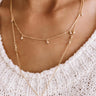 Sweet Dreaming Semi Precious Necklace In Tan Image - 1