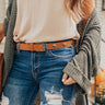 Oh So Gorgeous Faux Leather Belt In Maple Image - 1