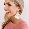 The Charmed Life Earrings In Cream Image - 1