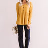 Perfect Places Waffle Knit Top Image - 1