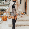 Can I Suede You To Stay Blazer In Birch Image - 1
