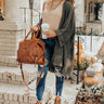Weekend Out West Knit Cardigan In Olive Image - 1