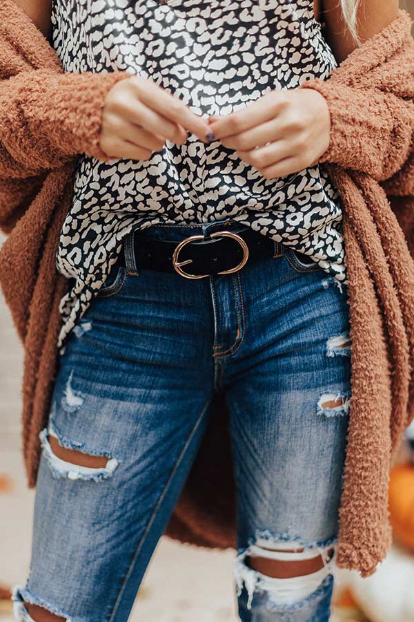 In The Lap Of Luxury Belt In Black