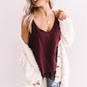 Cider And Chic Shift Tank In Windsor Wine Image - 1