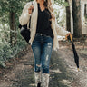 East Coast Road Trip Frayed Sweater Image - 1