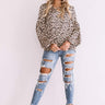 Sips In Sonoma Leopard Shift Top Image - 1