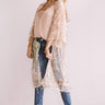 Night Life Luxury Sequin Overlay In Champagne Image - 1