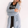 New Views Ultra Soft Cardigan In Airy Blue Image - 1