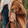 Time To Shine Druzy Stone Bracelet in Leopard Print Image - 1