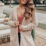 My Prized Possession Popcorn-Knit Cardigan In Birch Image - 1