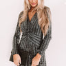 Party Up The Street Sequin Romper Image - 1
