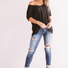 Proud Moment Shift Tee In Black Image - 1