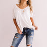 Proud Moment Shift Tee In White Image - 1