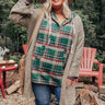 Clear Skies Knit Cardigan In Sage Curves Image - 1