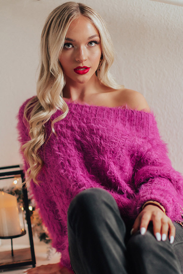 That Posh Life Cable Knit Sweater