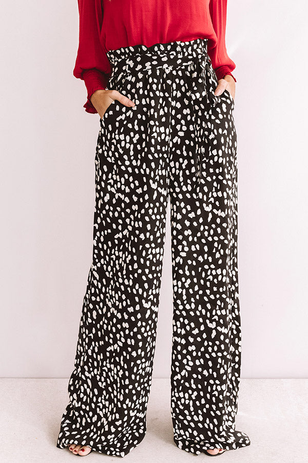 In The Lap Of Luxury High Waist Pants In Black