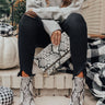 The Cora Snake Print Bootie Image - 1