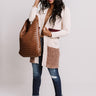 Merlot And Cuddles Chenille Cardigan In Cream Image - 1