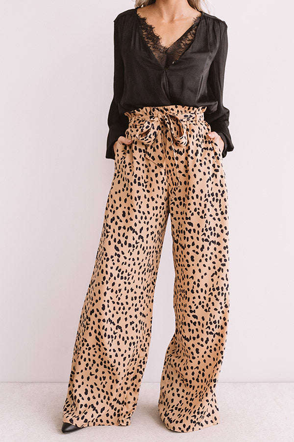 In The Lap Of Luxury High Waist Pants In Iced Latte