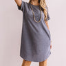 New Adventure T-Shirt Dress In Blue Image - 1