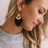 Glitzy And Pretty Earrings in Black Image - 1
