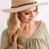 Chic Simplicity Hat In Tan Image - 1