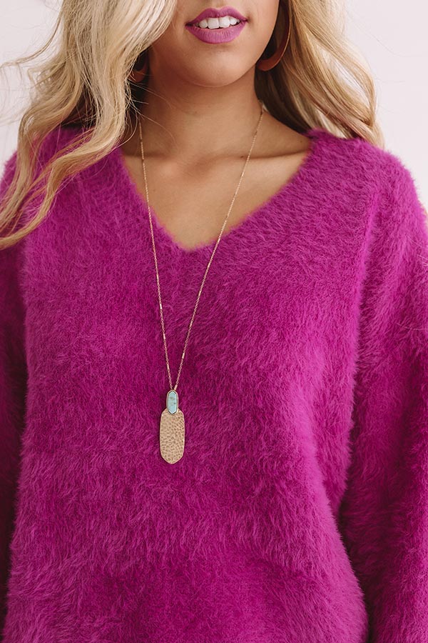 Haute Destination Necklace in Turquoise