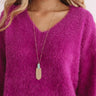 Haute Destination Necklace in Turquoise Image - 1