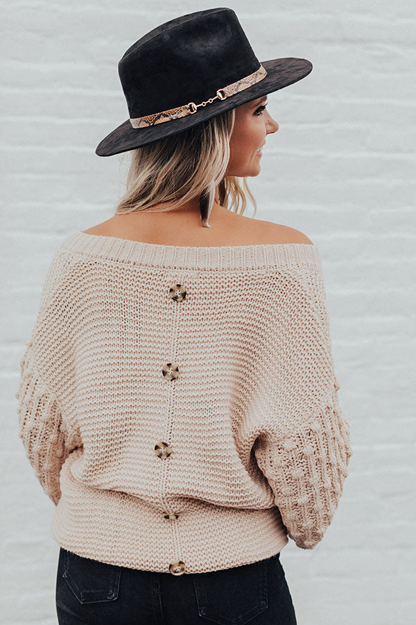 Colorado Winter Knit Sweater In Birch Image - 1