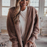 NYC Cuddles Ultra Soft Jacket In Iced Latte Image - 1