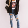 NYC Cuddles Ultra Soft Jacket In Black Image - 1