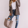 NYC Cuddles Ultra Soft Jacket In Grey Image - 1