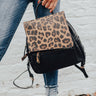 Upstate Adventures Faux Leather Backpack In Black Image - 1