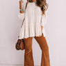 Chai And Kisses Shift Top in Cream Image - 1