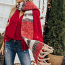 Better In The Snow Scarf In Red Image - 1