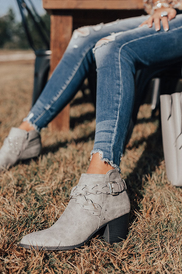 The Phoebe Bootie In Grey Image - 1