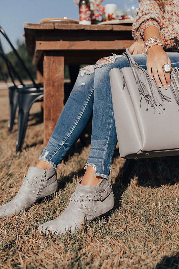 The Phoebe Bootie In Grey Image - 2
