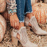The Ronan Bootie In Taupe Image - 1
