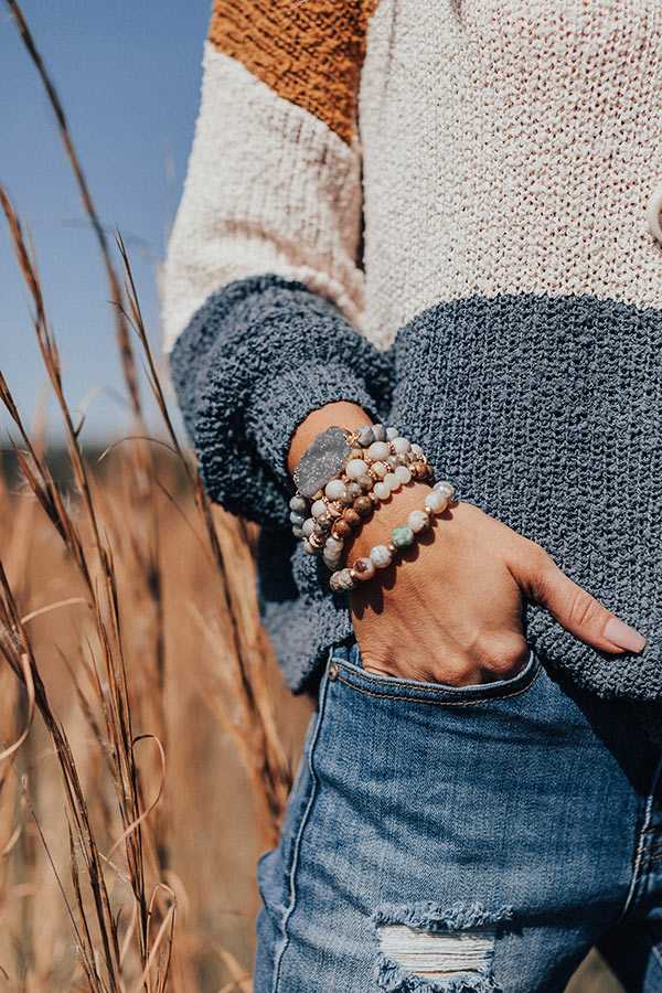 Glimmer Of Gorgeous Druzy Bracelet Set
