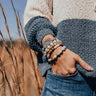 Glimmer Of Gorgeous Druzy Bracelet Set Image - 1