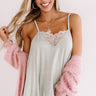 Loving Life Lace Shift Tank In Pear Image - 1