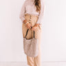 Better In Brooklyn Satin Shift Top In Blush Image - 1