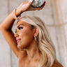 It's Glit Rhinestone Earrings in Champagne Image - 1