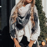 Name Dropper Blanket Scarf In Black Image - 1