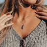 Sparkle And Shine Semi Precious Necklace in Pear Image - 1