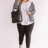 Insta-Famous Leopard Cardigan Curves Image - 1